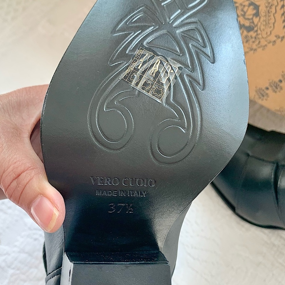 NEW Free People Brayden Fisherman Bootie black NIB NWT - Picture 14 of 16
